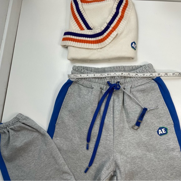 ADER Error Grunge Streetwear Sweatpants and Sweater Vest Women sz S (A1) Rare - Picture 12 of 13